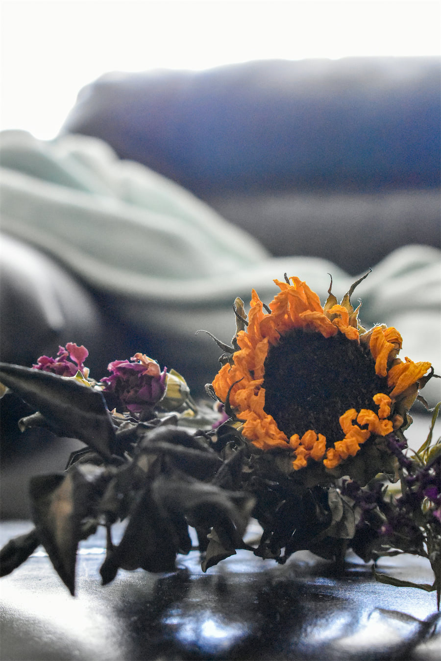 Blumen als Ausdruck der TRauer
